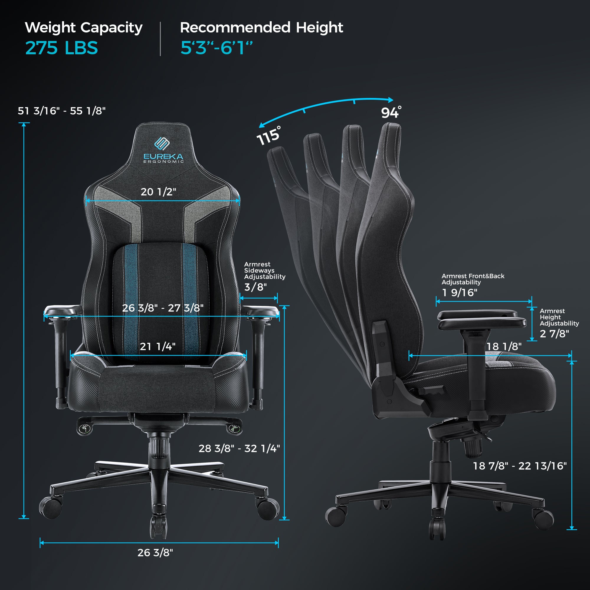 Most Comfortable Gaming Chair – HyperX Arena Edition Python II | Eureka ...