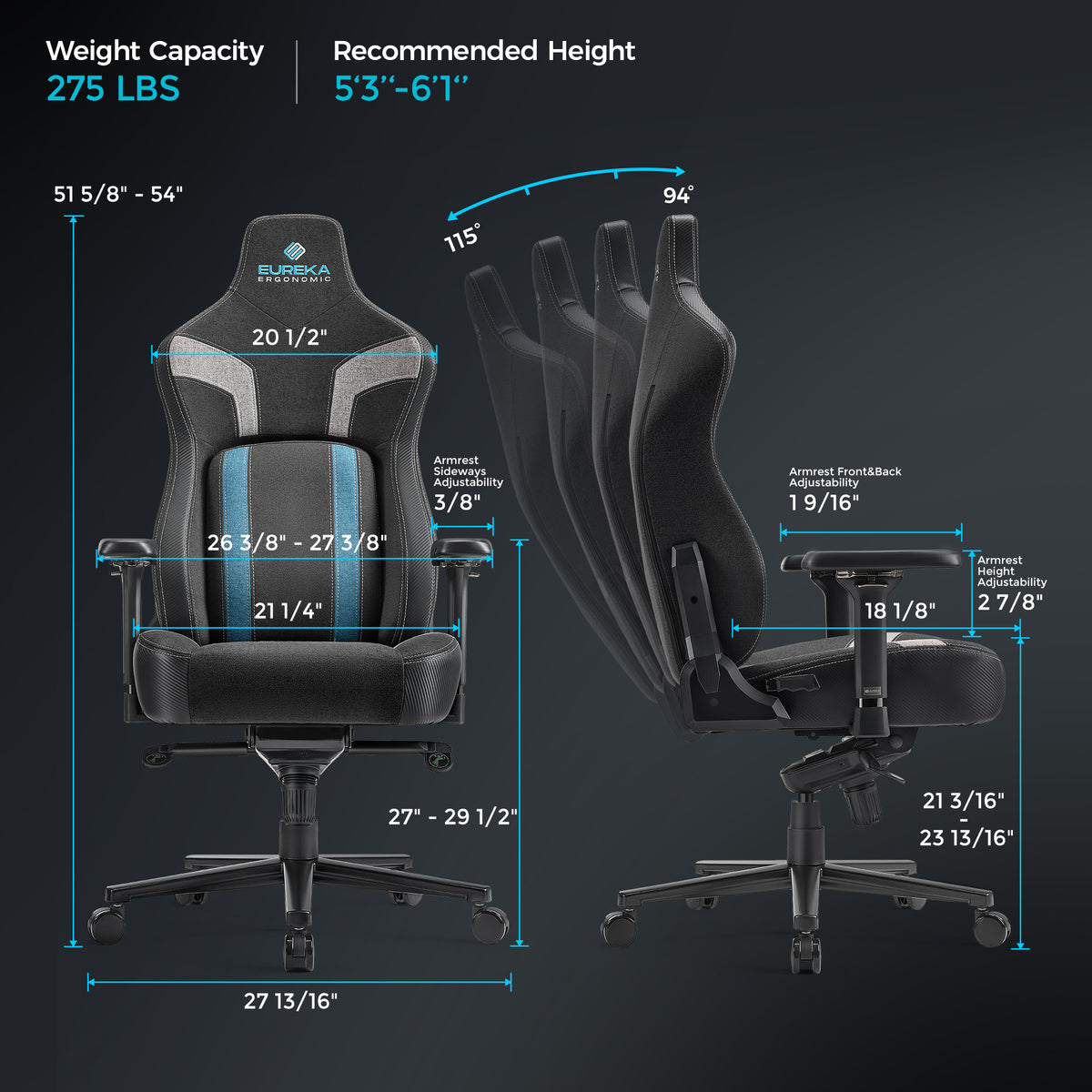 Most Comfortable Gaming Chair – HyperX Arena Edition Python II | Eureka ...