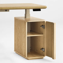 Opal Aurelia Fluted Standing Desk (60"x29")