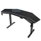 Aero Pro, 72x23 Wing Shaped Standing Desk with Accessories Set