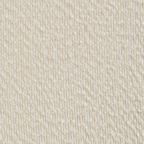 Eureka Ergonomic Close-up of ivory bouclé fabric texture with vertical cords and looped pile.