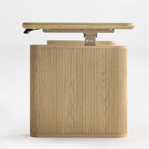 Opal Aurelia Fluted Standing Desk (60"x29")