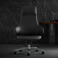 Eureka Ergonomic Serene Bella, Executive Leather Office Chair, Black