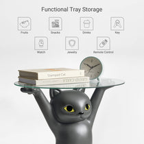 23''H, Enchanting Cat Side Table