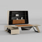 Zen Lunar, Executive Desk & Bookcase