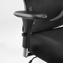 Eureka Ergonomic HOSS Big & Tall Heavy Duty Mesh Ergonomic Office Chair,Black Armrests