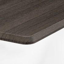 The 55" standing desk with round corner design