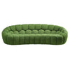 Luca, Modern 3-Seater Sofa, Green - Green