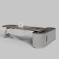 Zen Orion, Executive Desk & Bookcase