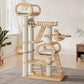 Modern Wooden Cat Tower