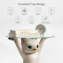 23''H, Enchanting Cat Side Table