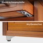 Ark, 29'' Display File Storage Cabinet, Walnut