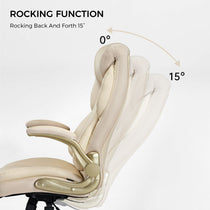 Galene, Faux Leather Office Chair