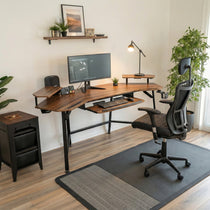 Aero Wing Shaped Studio Desk (73"x23")