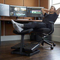 Dual-Level Ergonomic Office Foot Rest