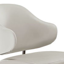 Noble, Upholstered Dining Side Chairs Set of 2, Gray