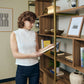 Napa Wood Bookcase Cabinet, Bottom Storage, Adjustable Book Shelves