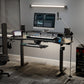 Aero Pro Wing Shaped Standing Desk (63"x23")