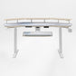 Eureka Ergonomic Aero Pro Wing-Shaped Desk product showcase side angle