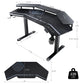Aero Pro Wing Shaped Standing Desk (63"x23")