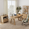 Executive Office Set：Ark EL Standing Desk, Chair & Storage - Ark+Serene