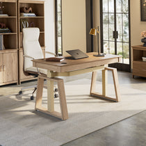 Executive Office Set：Ark EL Standing Desk & Executive Office Chair
