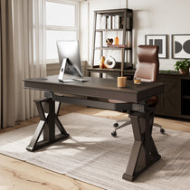 Executive Office Set: Ark X Standing Desk & Executive Office Chair