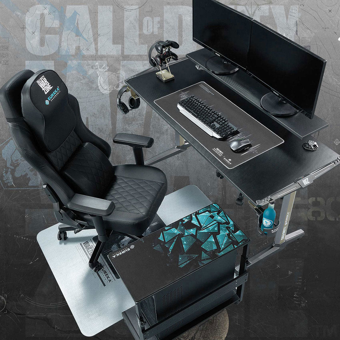 Cheap gaming desk and chair online set