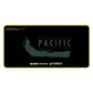 Call of Duty Mouse Pad, Pacific Theater Battleship Silhouette