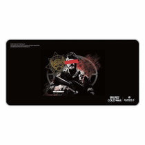 Call of Duty Black Ops Cold War Mousepad By Eureka Ergonomic With Character Graphic, Black Design, Gaming Desk Accessory.