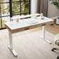 George, 55x23 Slate Standing Desk, Artificial Marble Desktop