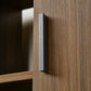 Napa Wood Bookcase Cabinet, Bottom Storage, Adjustable Book Shelves