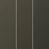 Green Faux Leather Upholstery Detail for Finn Dining Chair, Textured Surface.