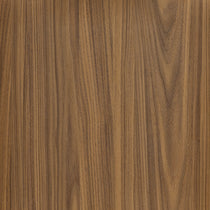 Eureka Ergonomic Cubo walnut wood grain texture close-up showing the natural grain and warm brown finish