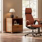 29'' Display File Storage Cabinet, Dark Walnut