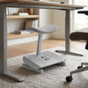 Dual-Level Ergonomic Office Foot Rest - Gray