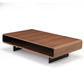 Eureka Ergonomic 47" Walnut Rounded Retangular Coffee Table product showcase