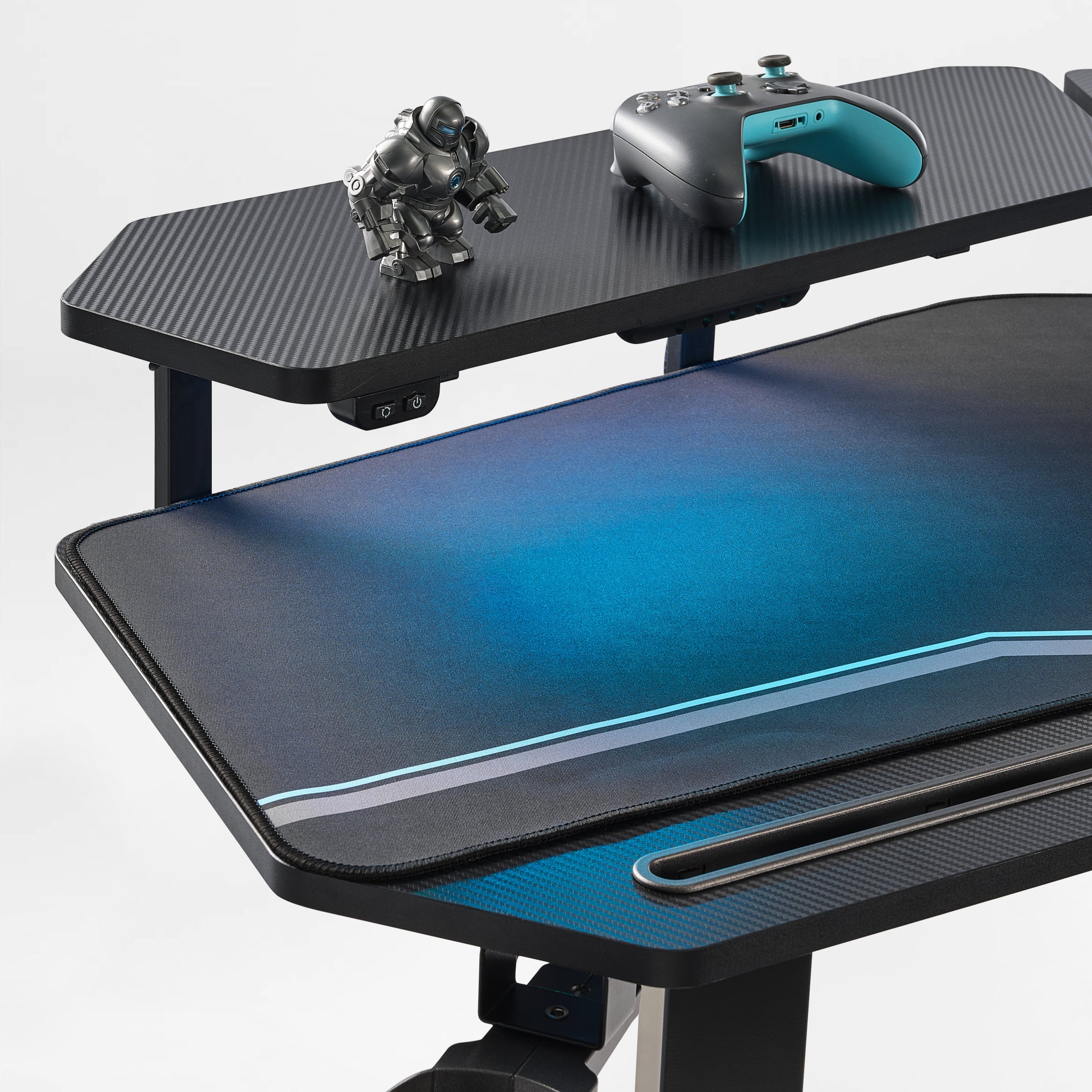 Eureka Ergonomic 72'' Wing shape Standing Desk with Accessories Set