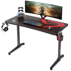47x23 Curved Shaped Gaming Desk