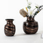 HD-02, 7.5''/9''H, Rustic Vase