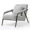 Minimalist Lounge Chair, Gray - Gray