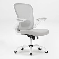 Onyx Ergonomic Office Chair With White Mesh Back, Ergonomic Design for Home Office.