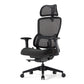 LARK, Adjustable Lumbar Home Office Chair，Black