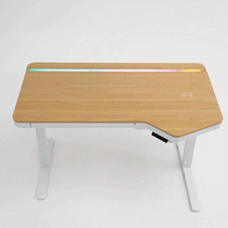 Prime Electric Standing Desk with RGB Lighting (55"x34")