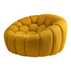 Luca, Modern Accent Chair - Yellow