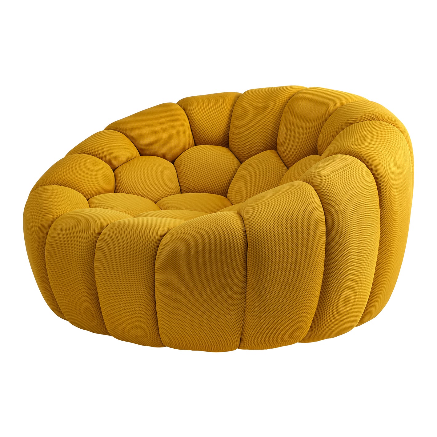 Eureka Ergonomic Luca, Modern Accent Chair Yellow product showcase