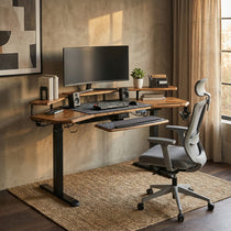 Aero Pro Wing-Shaped Standing Desk (72"x23")