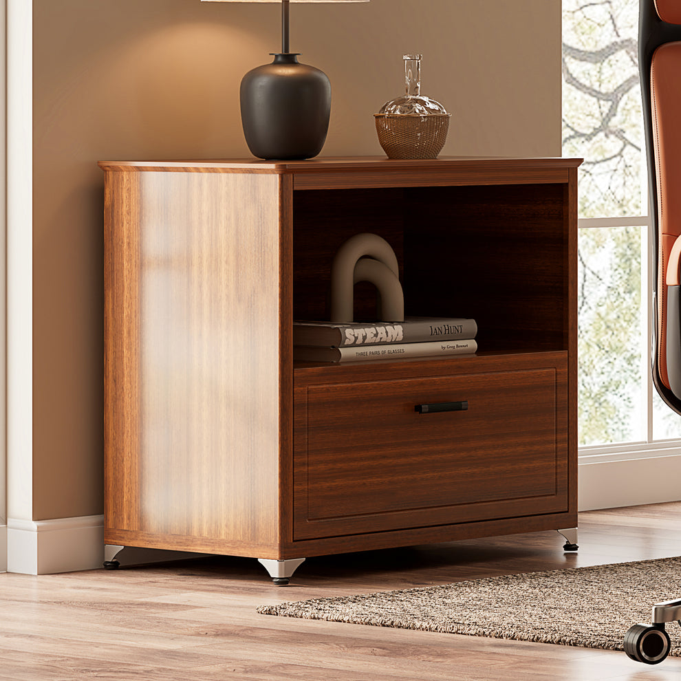 Eureka Ergonomic Display File Storage Cabinet - Modern Office Storage