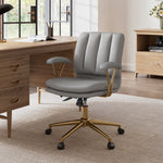 Eureka Ergonomic Adena Velvet Office Chair, Gray