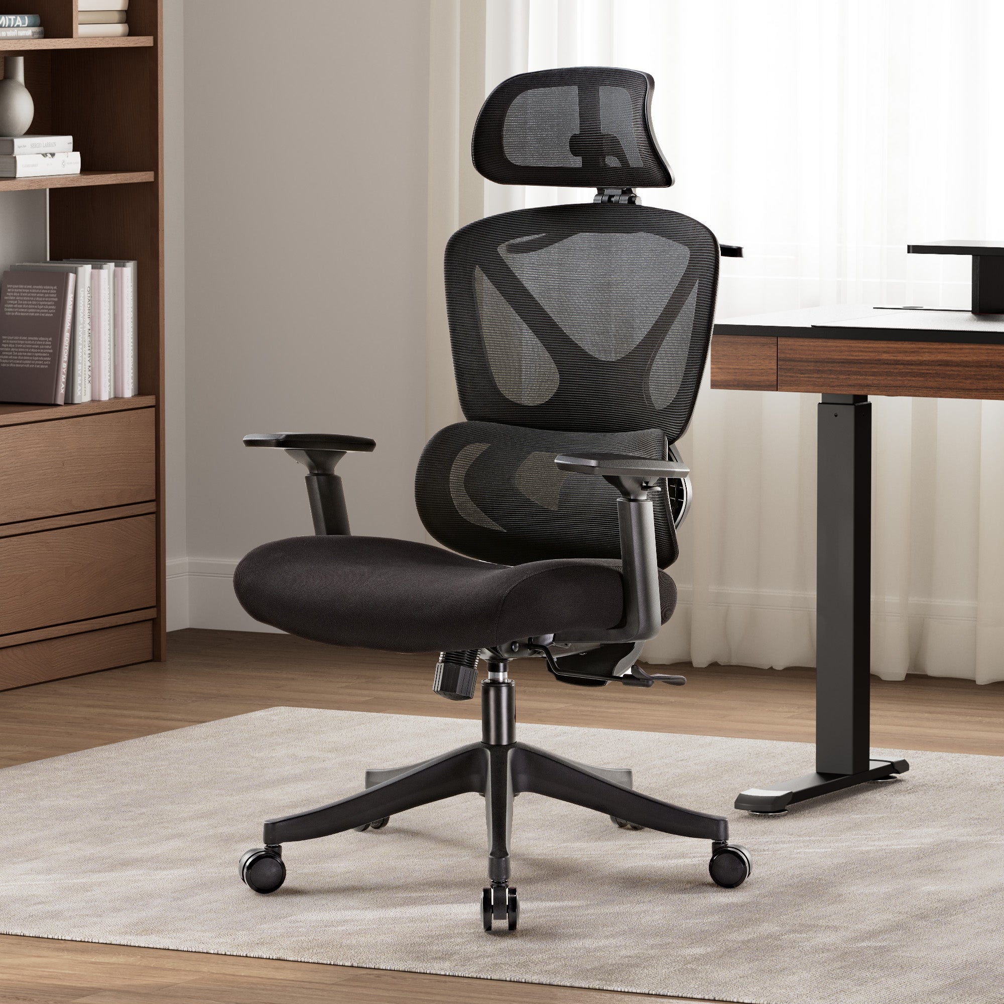 Eureka Ergonomic Mesh Adjustable Lumbar Support Home Office Chair